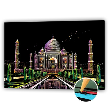 Raaputuskuva taj mahal